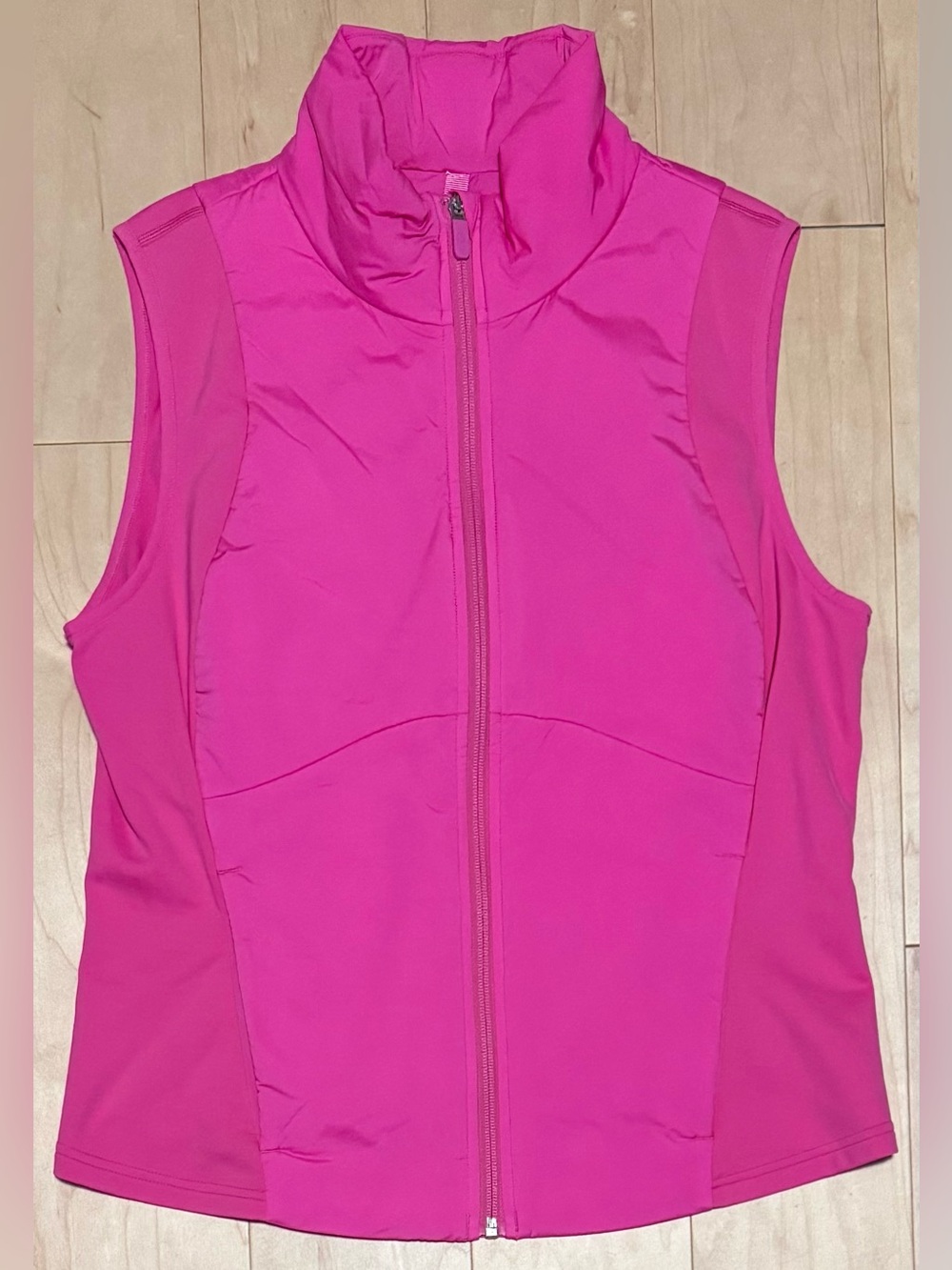 Lululemon Push Your Pace Full Zip Insulated Vest Lightweight Pink Women’s 12